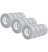6 Pack 1.88 Inch Blue Painters Tape, Medium Adhesive That Sticks Well but Leaves No Residue Behin...