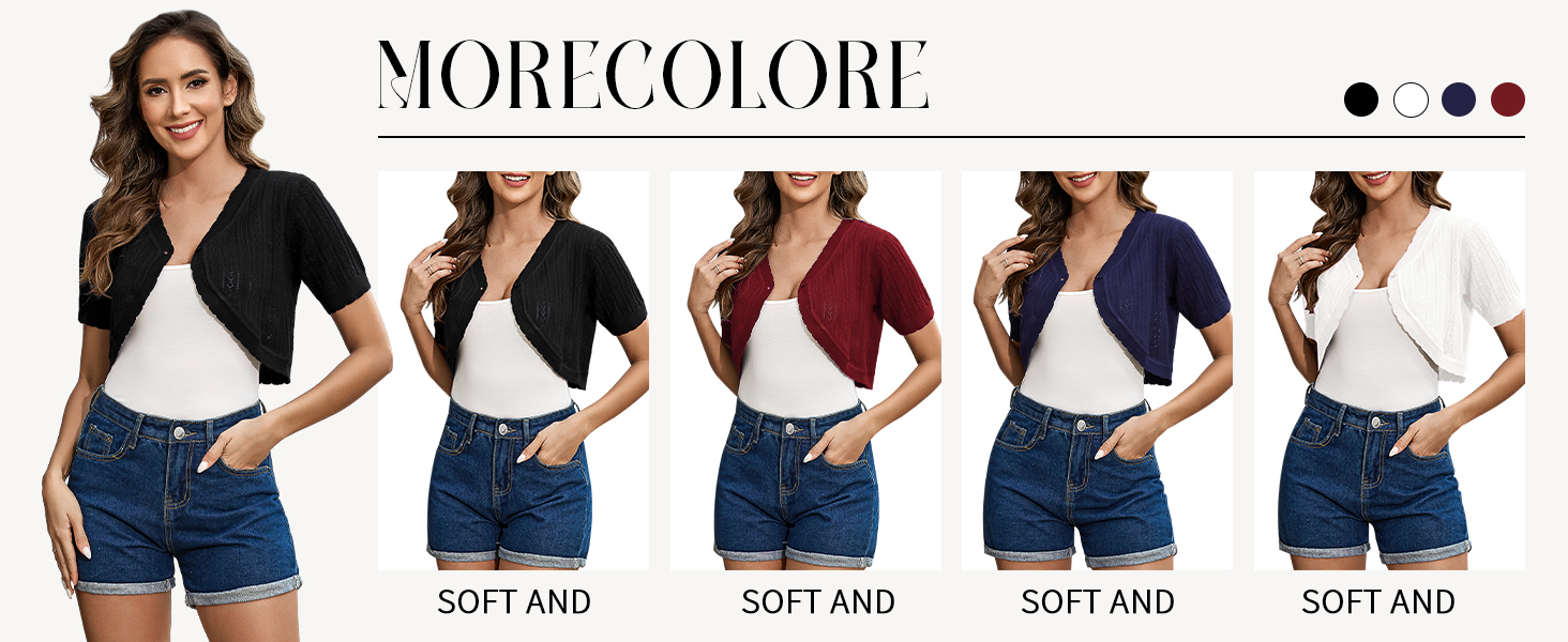 cropped cardigan