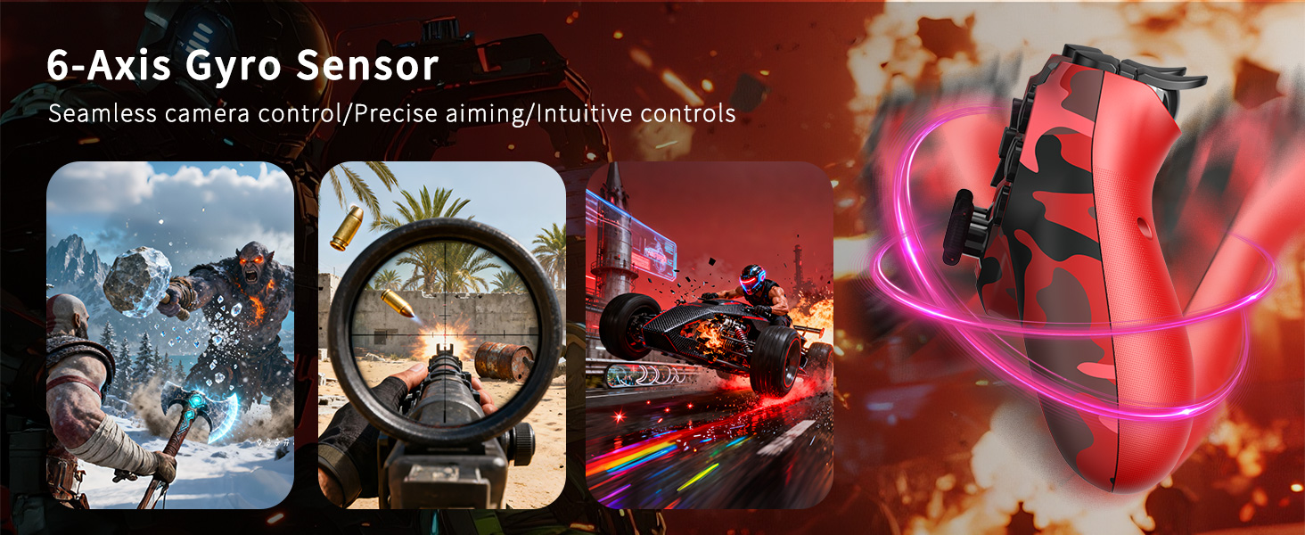 ps4 controller with Dual vibration