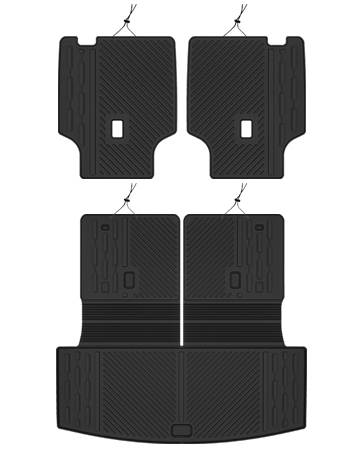 trunk mat and backrest mat