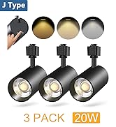 J type track light