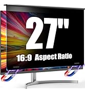 KAEPKEEX Magnetic 24 Inch Computer Privacy Screen for 16:9 Aspect Ratio Flat Standard Monitor, Re...
