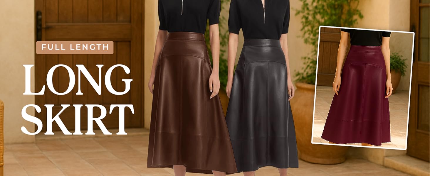 mid length skirt