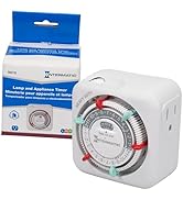 Intermatic FF6H 6-Hour Spring Loaded Wall Timer SPST No Hold - Enhance Energy Efficiency with Uni...