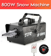 Fog Machine JDR Mini 500W Smoke Machine with Auto Mode and Wireless Remote Control Portable Fogge...