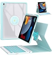 iPad 9th/8th/7th Generation Keyboard Case 10.2 inch,360° Rotatable Magnetic iPad Pro 10.5-inch Ai...