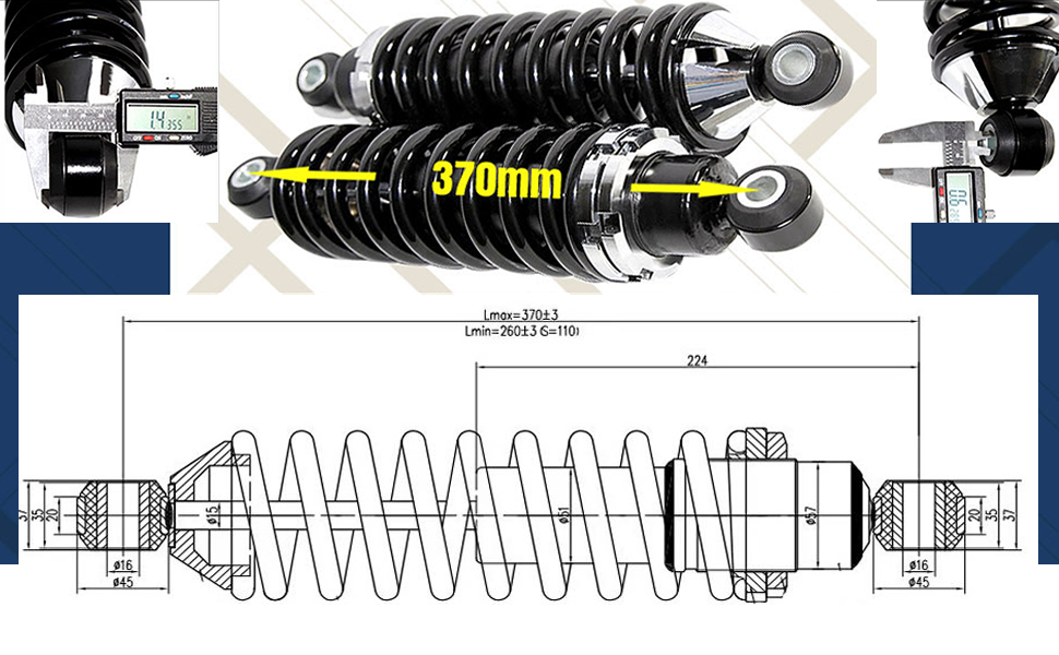 damper size
