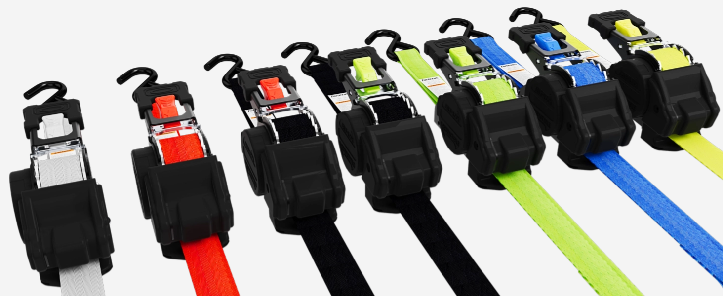 retractable ratchet straps