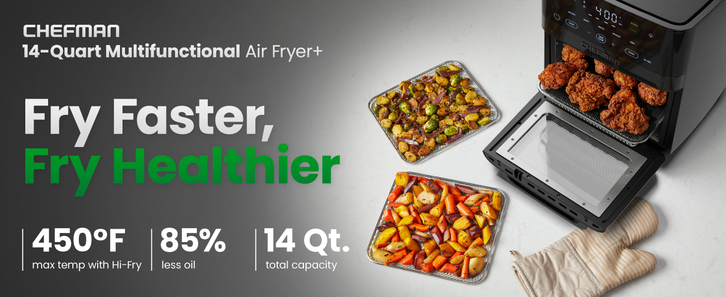 Fry faster fry healthier