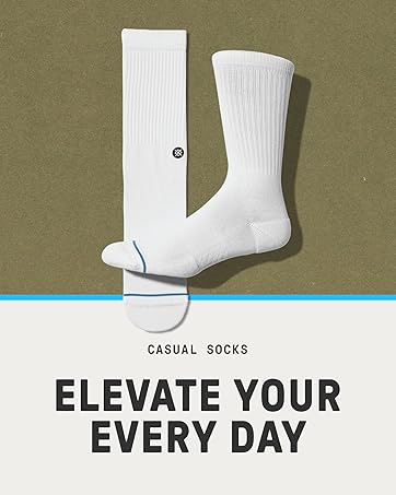 Stance Performance Socks Bundle – Ultralight Tab 3-Pack & Compression OTC Socks for Men & Women, ...