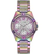 Guess Ladies 39mm Watch - Pink Strap, dial and case