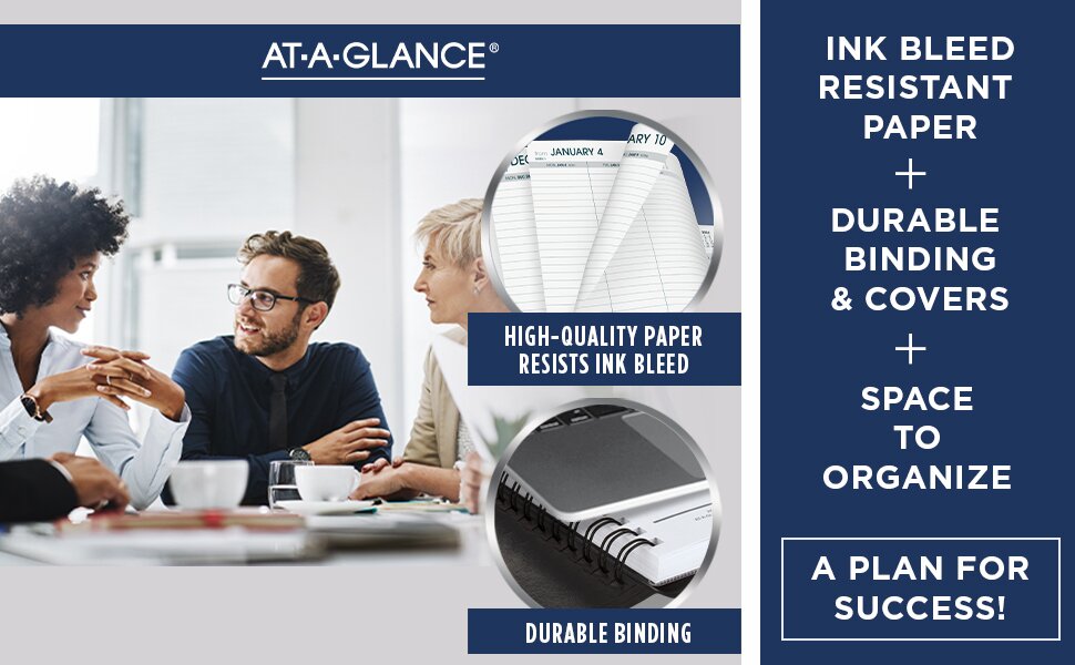 ink bleed resistant paper, durable binding and covers