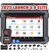 Launch X431 PRO Elite 2025 Bidirectional Scan Tool, 38+ Resets Full System Scanner, All-in-One Di...