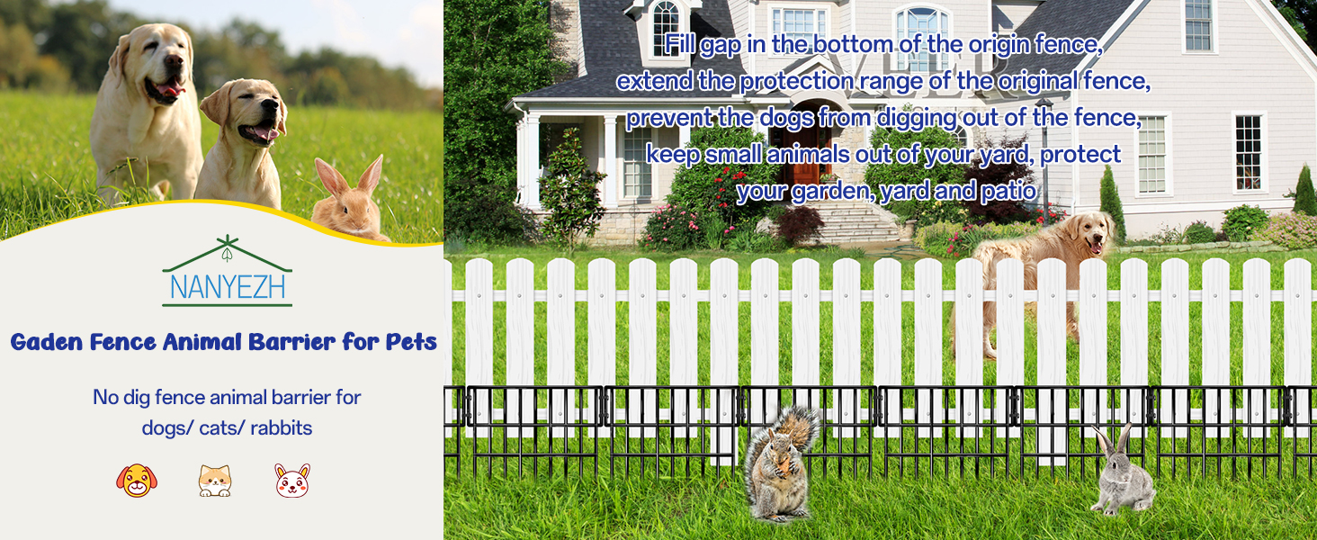 garden fence animal barrier