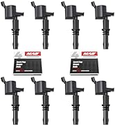 MAS Set of 8 Iridium Spark Plugs SP479 Compatible with Ford E150 E250 E350 E450 Econoline Super D...