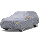 Nilight Car Cover Waterproof All Weather fo SUV, Heavy Duty Outdoor Full Cover Rain Sun UV Protec...