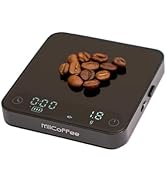 MiiCoffee PT2 Portable Electric Burr Coffee Grinder, USB-C Rechargeable Stainless Conical Burr Gr...