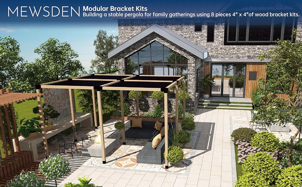 Extended Pergola Bracket