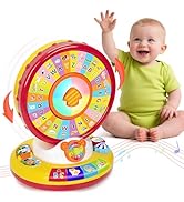 Wooden Activity Cube for 12-18 Month, 1 Year old Boys & Girls, 7-in-1 STEM Montessori Early Devel...