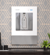 Elkay Liv EZ LBWDM06BKBC Built-in Filtered Wall-Mount Water DispenserMidnight Black, Refrigerated