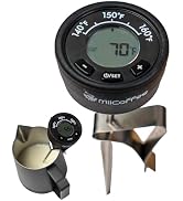MiiCoffee Espresso Tamper Mat, Black Silicone Food Grade Pad 8 X 6 Inch Coffee Tamping Mat, Coffe...