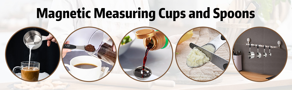 measuring cups and spoons set