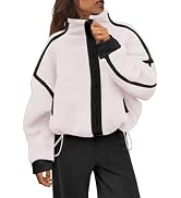 Aisongyuan Womens Sherpa Fleece Jacket Zip Up Fuzzy Casual Oversized sweatshirts with Pockets Fal...