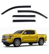 YCLizz Window Visors Rain Guards Compatible with 2008-2023 Dodge Challenger, Out-Channel Side Win...