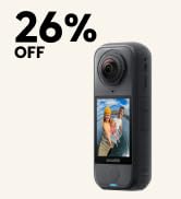 Insta360 X5 - Waterproof 8K 360° Action Camera, Leading Low Light, Invisible Selfie Stick Effect,...