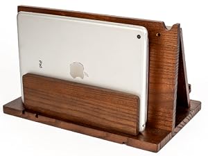wood phone docking station