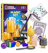 NATIONAL GEOGRAPHIC Science Magic Kit – Science Kit for Kids with 50 Unique Experiments and Magic...
