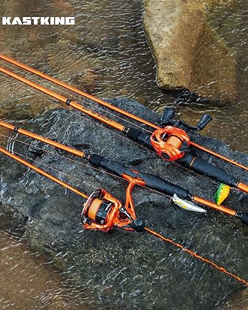 KastKing Centron Lite Baitcasting Fishing Reel – Lightweight, Glass Fiber Infused Nylon Frame – 7...