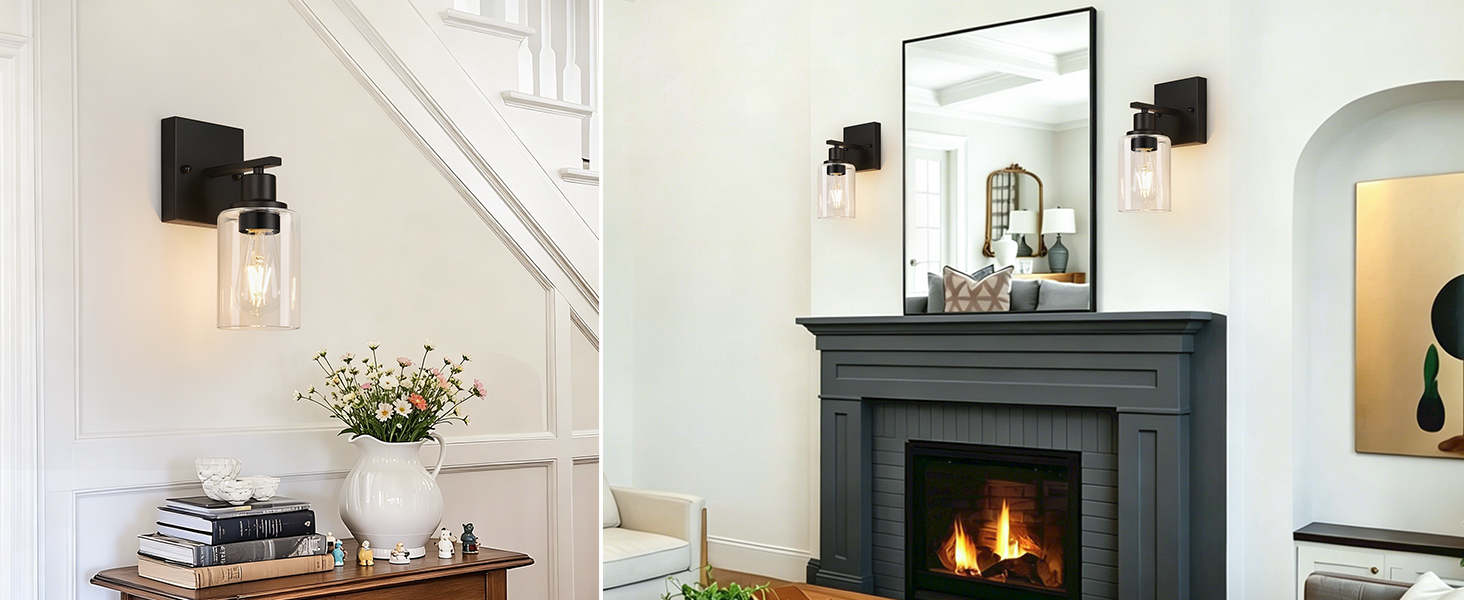 wall sconces set of two