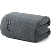ecolook Pack of 1 Jumbo Bath Sheet Towels 81 x 41 Inches,100% Cotton 980GSM,High Absorbent Super ...