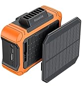 Koonie Portable Waist Fan with 5 Speeds, 11000RPM Strong Airflow, Personal Cool Clip Fan with 21H...