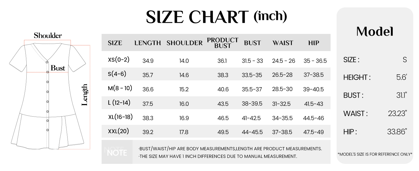 Women’s Casual Short Sleeve V Neck Eyelet Tiered Swing A-Line Mini Dress