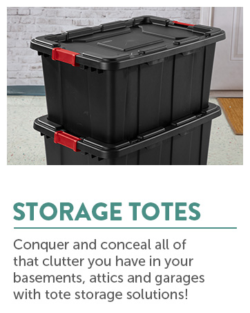Sterilite 8-Pack Gasket Box, Weather-Resistant Storage Bins with Latching Lids, 32 Quart - Heavy-...