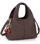 Women's Top Handle Handbag Small Satchel Bags Trendy Hobo Purse Crossbody Bag Faux Leather Should...