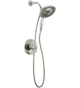 Delta Faucet Nicoli 14 Series Single-Handle Tub and Shower Trim Kit, Gold Shower Faucet with 6-Sp...