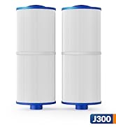 Upgraded J-300 Hot Tub Filter Replacement (2-Pack), Compatible with Jacuzzi Filters J300, J400, 3...
