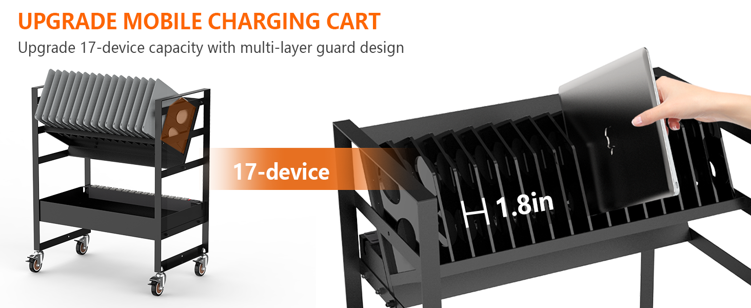 laptop charging cart
