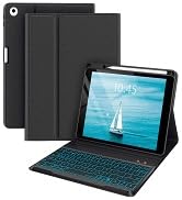 Keyboard case for iPad 5th/6th Generation 2017/2018, 9.7 Inch iPad Air 2 Case with Keyboard, Remo...