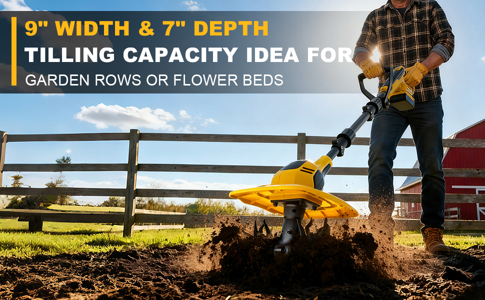 Dewalt tiller