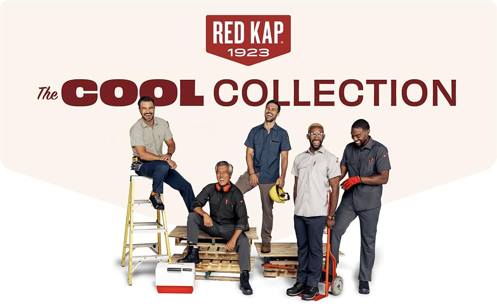 Red kap cool collection