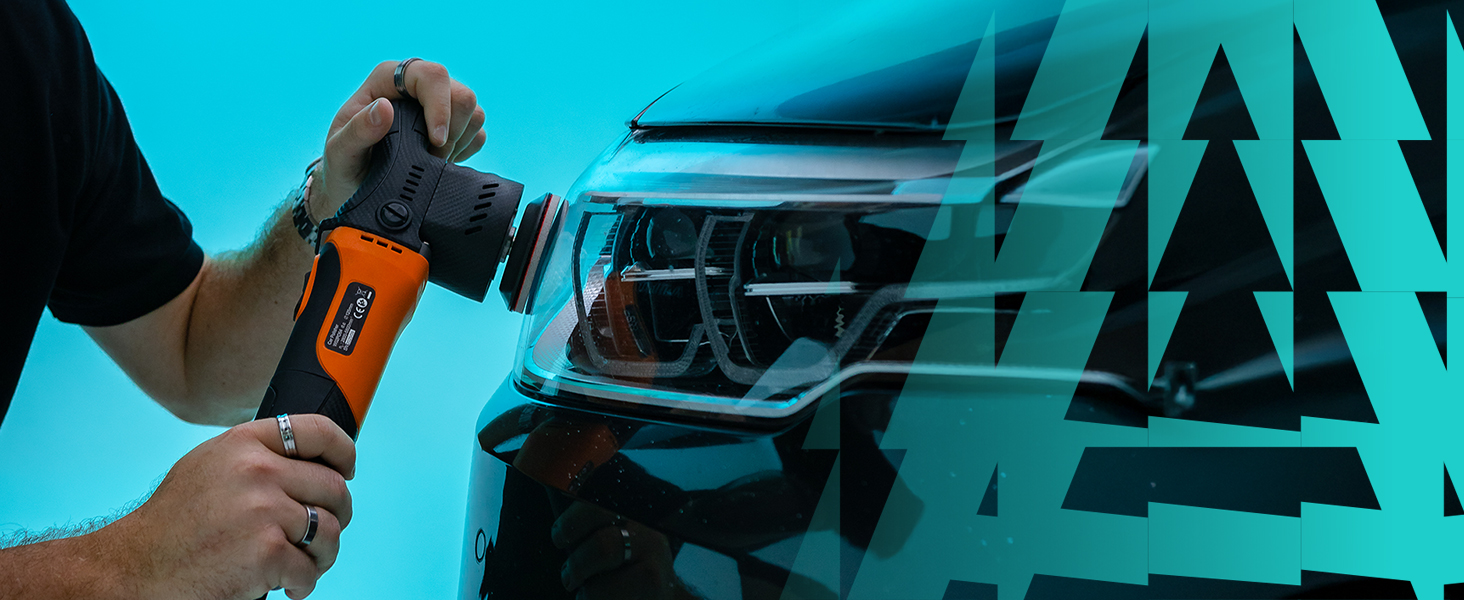Dual Action Random Orbital Car Polisher