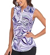women's sleeveless golf shirts