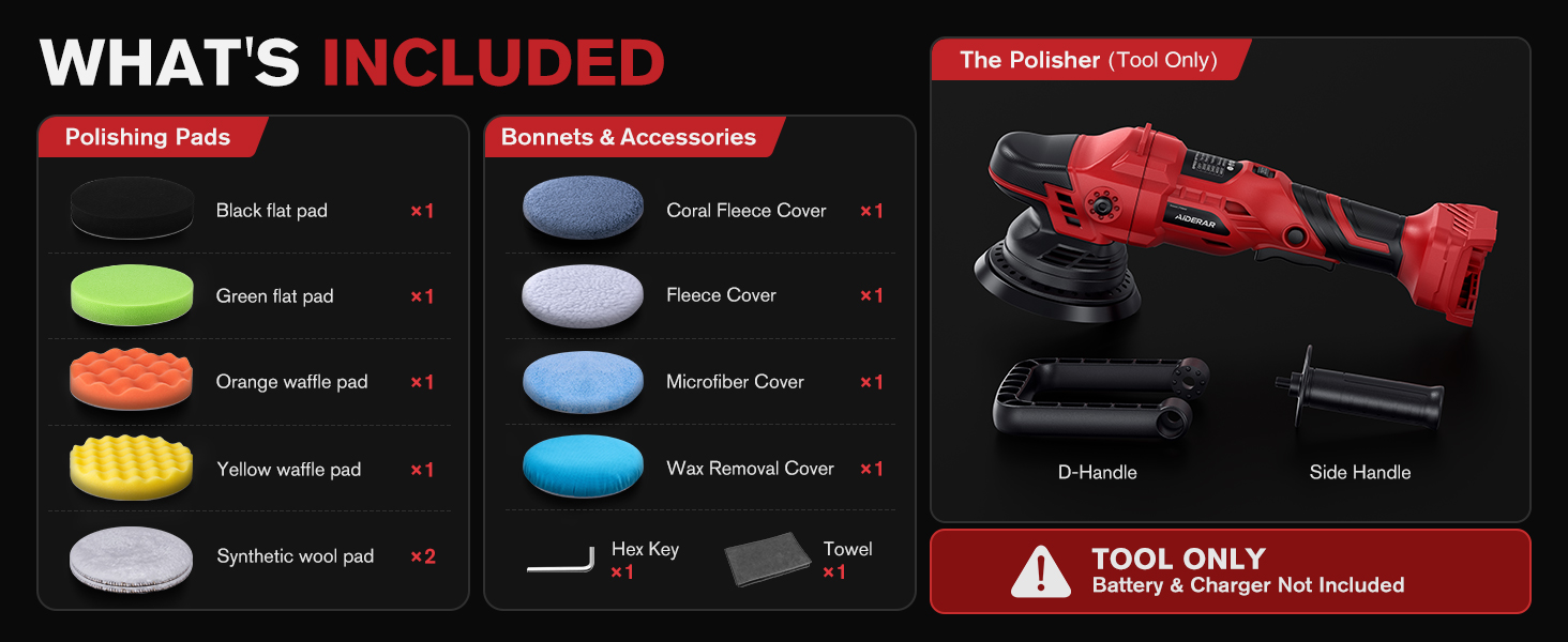 cordless polisher machine orbital polisher for cars buffing machine car polishers and buffers