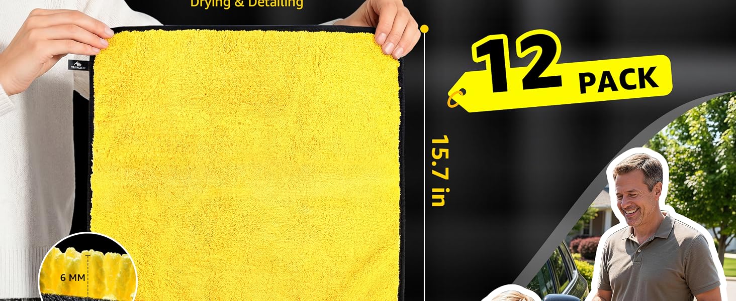 car drying towel