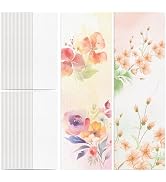 30 Sheets Watercolor Coloring Book, A5 (8.3 x 5.8) Watercolor Workbook, 140 lb/300 GSM Flower Wat...