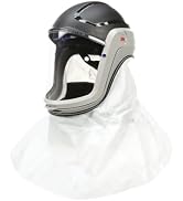 3M PAPR, Versaflo Respiratory Helmet M-407, For Powered Air Purifying Respirators, Premium Coated...